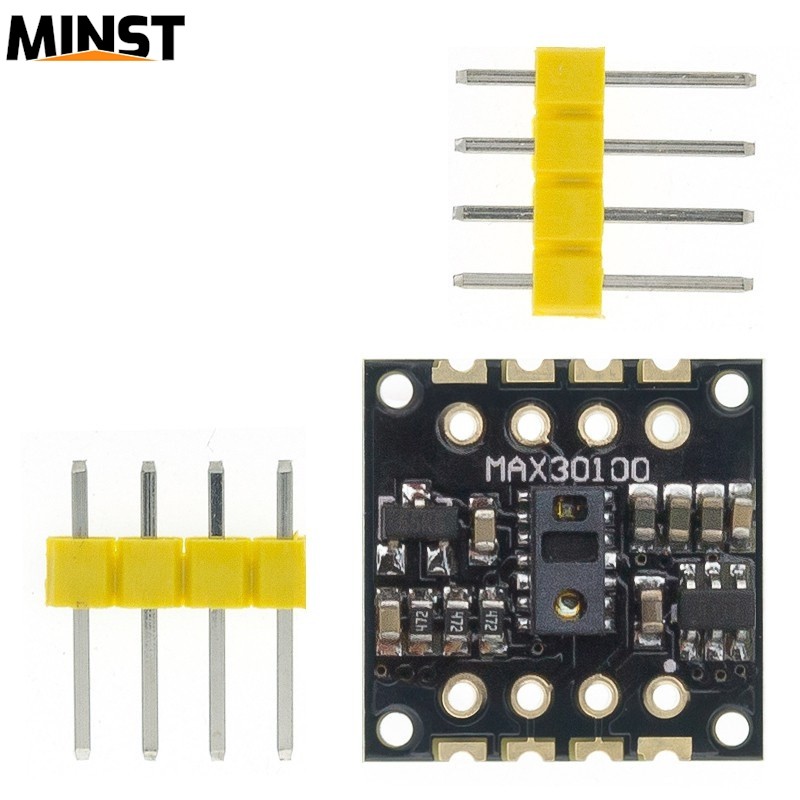 Mh-et Live Max30100 โมดูลเซ็นเซอร์อัตราการเต้นหัวใจสําหรับ Arduino