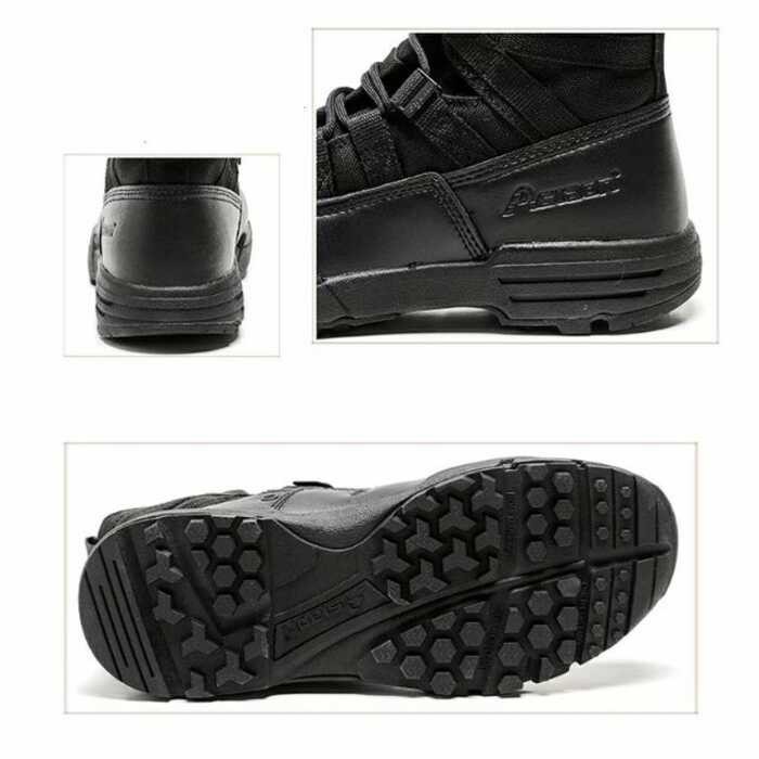 3 ASIAON 579 Cordura Fabric High Cut Tactical Boots For Outdoor Activities