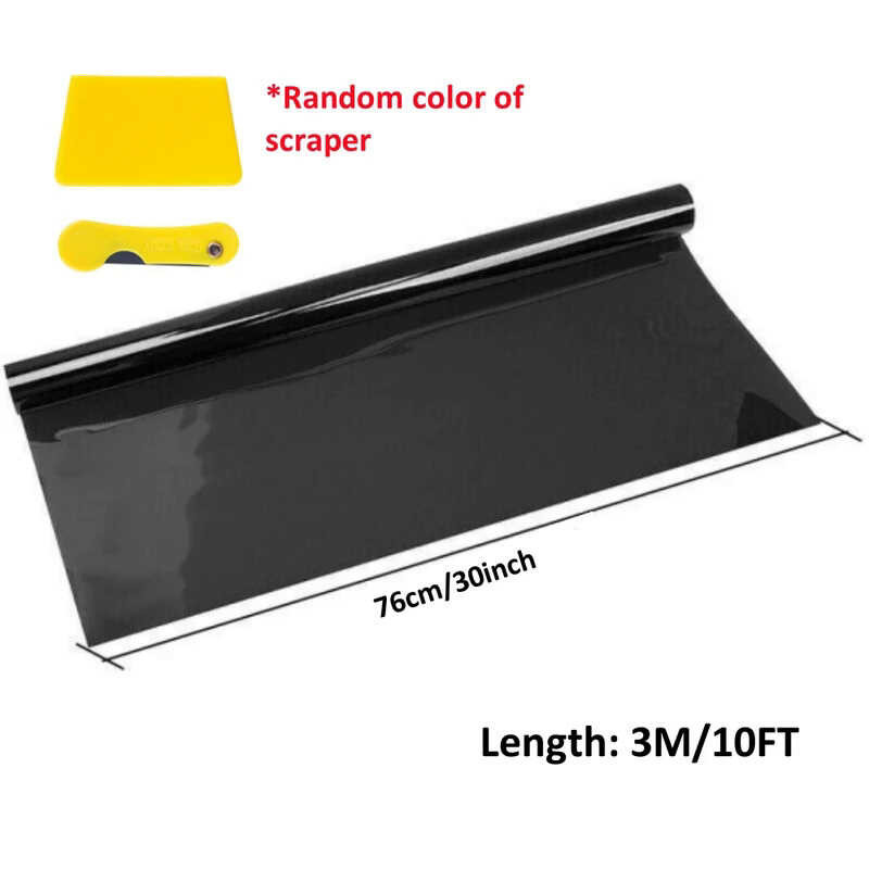 30นิ้ว VLT สีหน้าต่าง76cmx3m