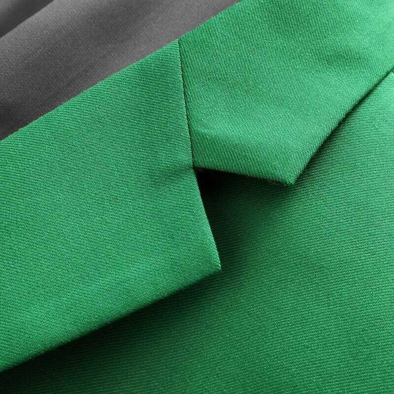 ❤ Blazers Men Bright Green Suit Jacket Men's Stylish Slim Blazer Wedding Party Dress Coat Suit