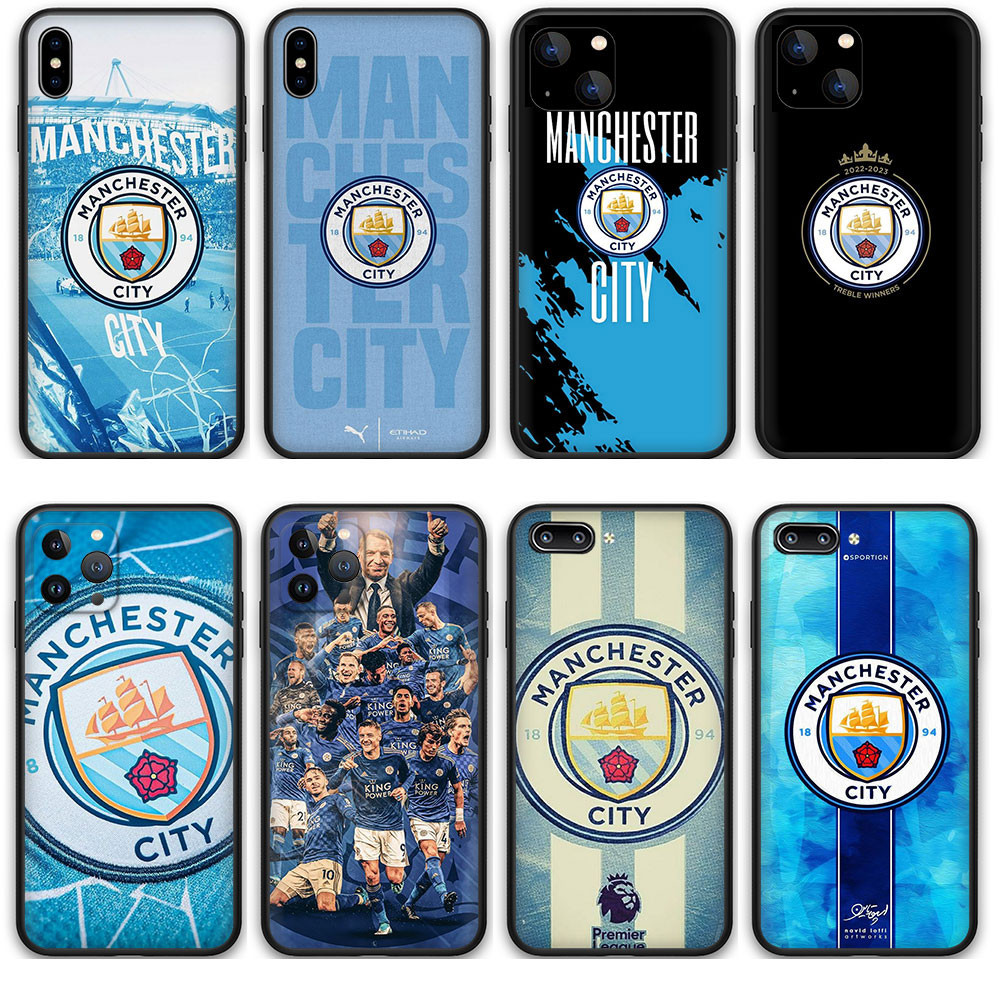 Samsung Galaxy A05 A05S A01 A02 M02 A02S A03S A03 Core A04 A04S A04E M04 F04 3D5N Manchester City Football Clubซิลิโคนอ่อนนุ่มเคสโทรศัพท์