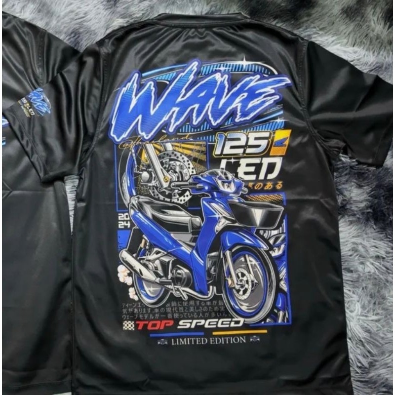 เสื้อพิมพ์ลายเวฟ125 led