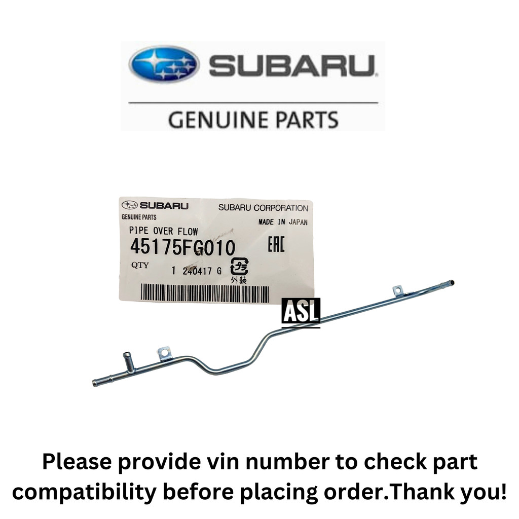 Subaru หม้อน้ําน้ําล้นท่อ Exiga Forester Impreza WRX STI Legacy YA5 SH5 SH9 GRB GRF GVB GVF VAB VAF 