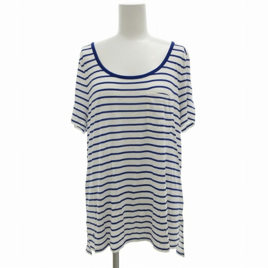 Polo Viral Lauren T-shirt Cut & Sewn Border M MA Direct from Japan Secondhand  7c774b78fac8f747c166