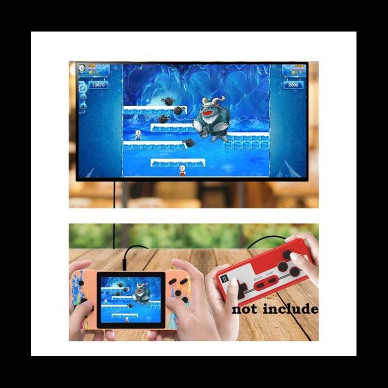 G3 々 Portable Retro Arcade Gamepad 800 Classic Games 3.5In Screen Handheld Console 1200Mah Game