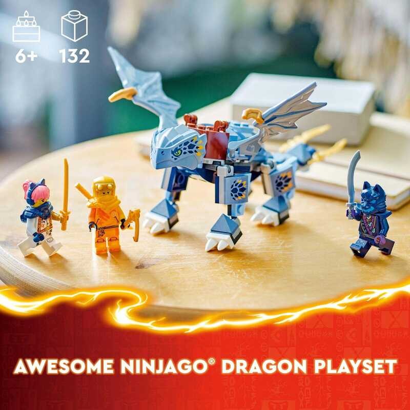 LY 71810 NINJAGO Young Dragon Riyu (132 Pieces)