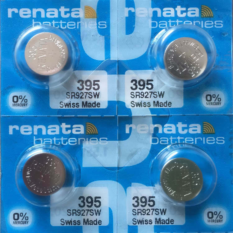Swiss Renata SR927SW395A/395S/399/LR927/AG7 ปุ่มดูแบตเตอรี่แบตเตอรี่