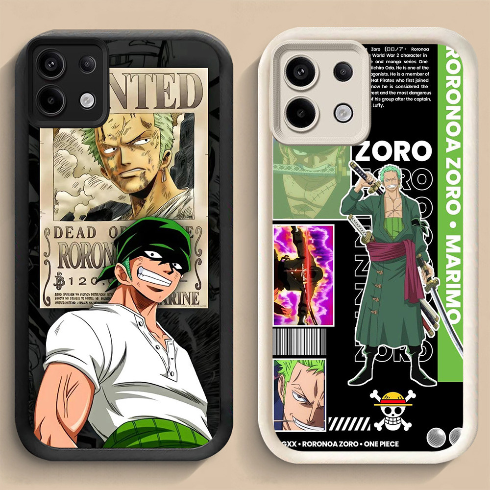 LF-39 One Piece ZORO ปลอกกันกระแทกสําหรับ Infinix 7 GT 20 Tecno POP 7 Spark GO ITEL A80 P65 Pro