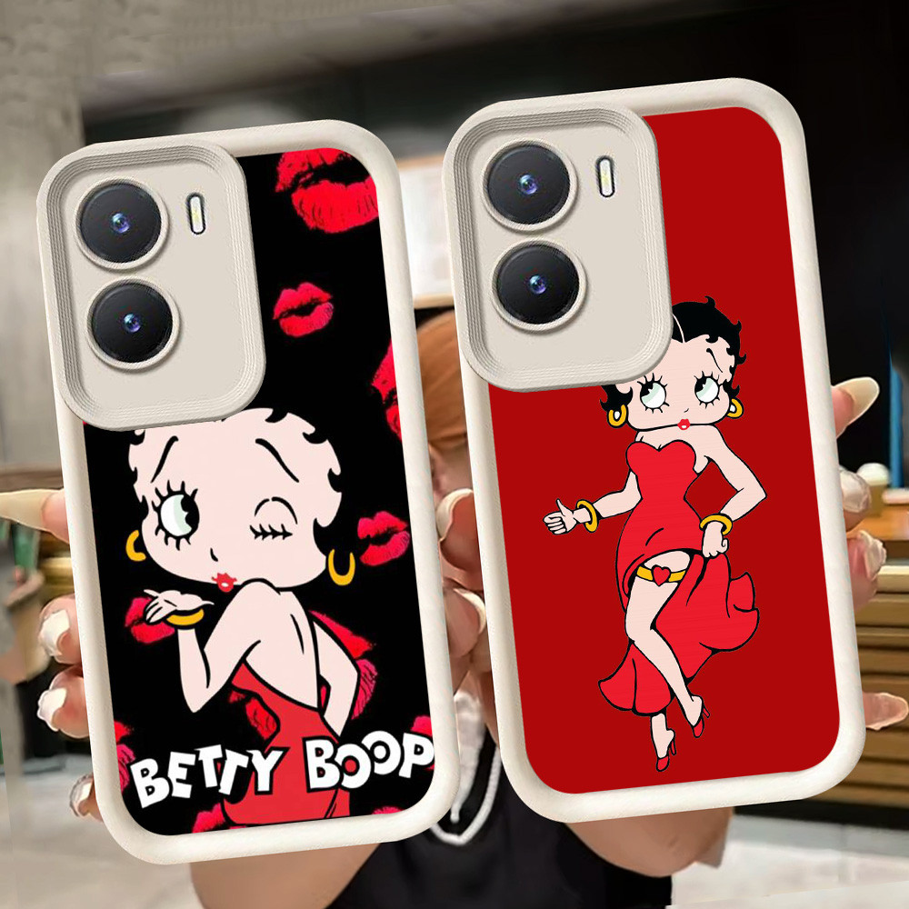 ปลอกอ่อนสําหรับ VIVO Y16 Y75 Y15a Y22 Y22s Y35 Y56 Y15s Y01 Y01A IQOO Z9X Y55 Z9 5G 13 Z10 T4 สีขาว 