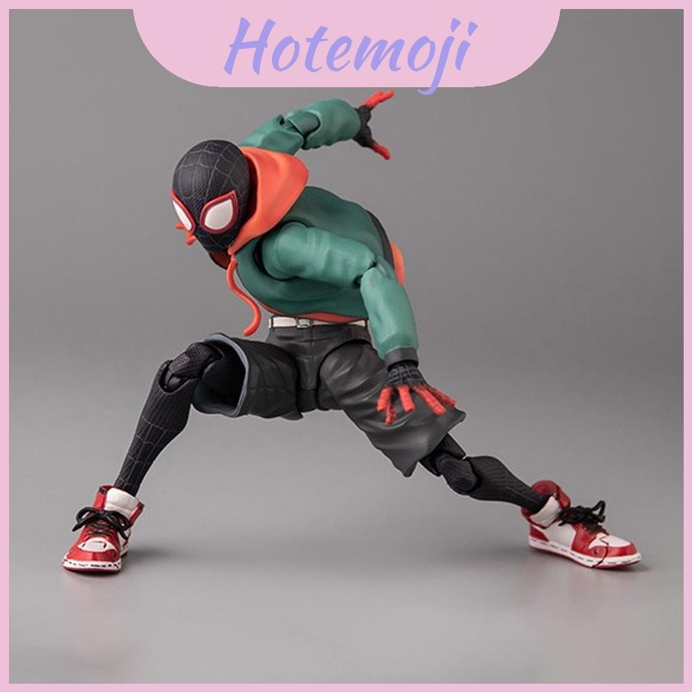 Marvel Spider-man Shf Parallel Universe 2 Miles Pvc Action Figure 13 ซม./5.11in ความสูงรุ่น