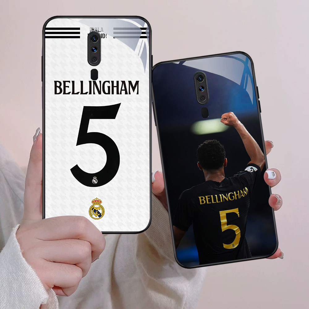 NA-42 Jude Bellingham HD Softcase Glossy Glass สําหรับ OPPO A5 A9 F11 A9X Reno 2F 2Z Pro