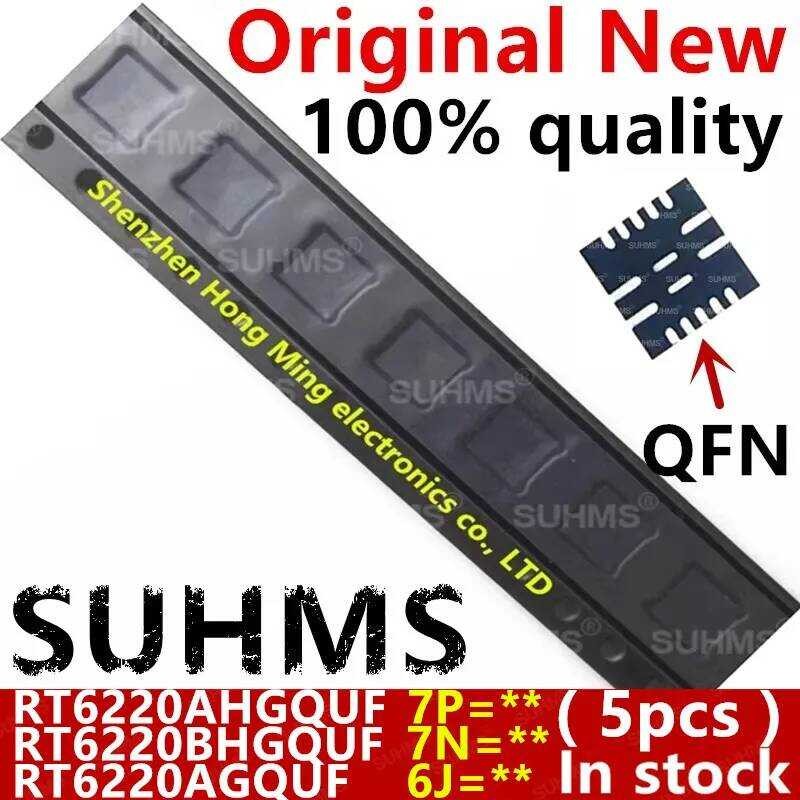 ชิ้น) (5 ใหม่ RT6220AHGQUF (7P=3H 7P=.. RT6220BHGQUF RT6220B (7N=3A 7N=..) RT6220AGQUF RT6220A (6J=3