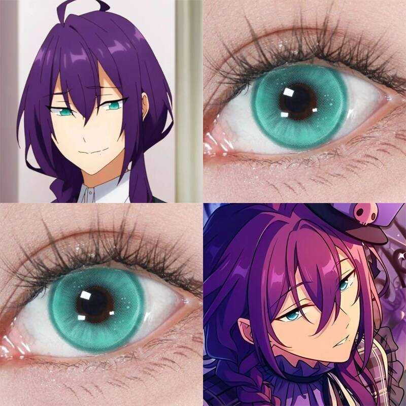 Reise Maye cos คอนแทคเลนส์เครื่องสําอาง Idol Fantasy Festival ขนาดเล็กขนาดใหญ่ญี่ปุ่นโยนคอนแทคเลนส์ก