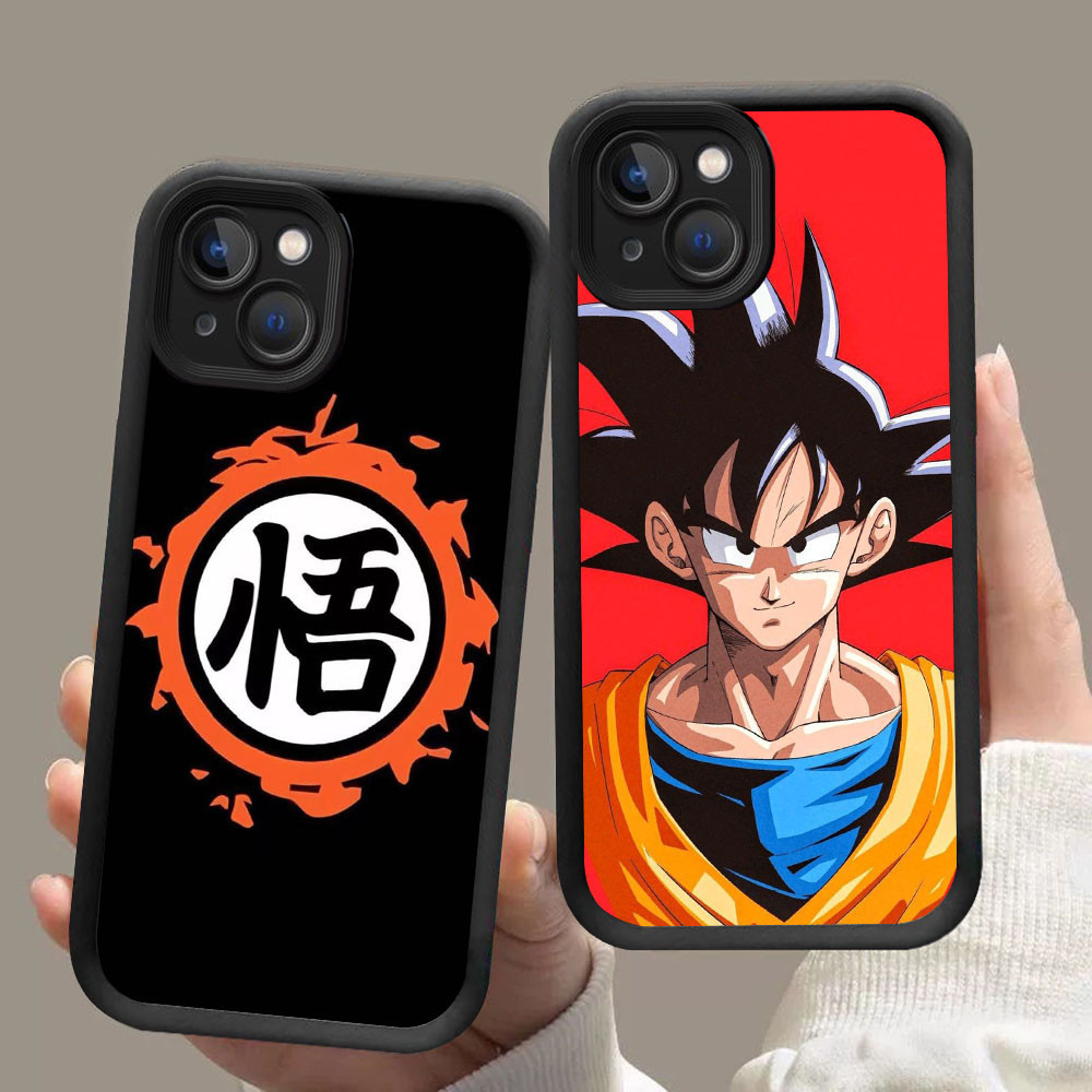 MK-66 GOKU ปลอกซิลิโคนอ่อนนุ่มสําหรับ iPhone 11 12 Mini 13 Pro Max