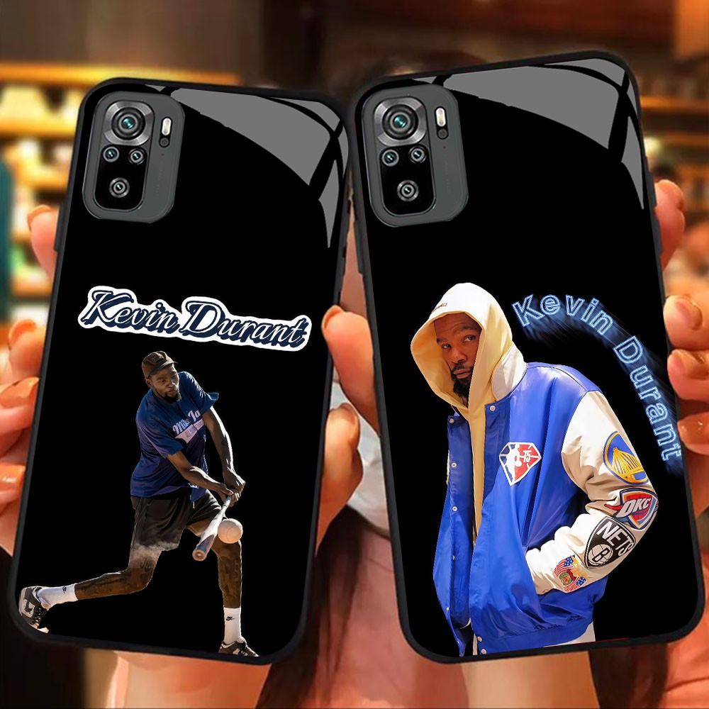 MK-61 Durant NBA Liquid HD Glass Casing สําหรับ Xiaomi Redmi หมายเหตุ 10 10S 10T 11 SE 11S Poco M3 M