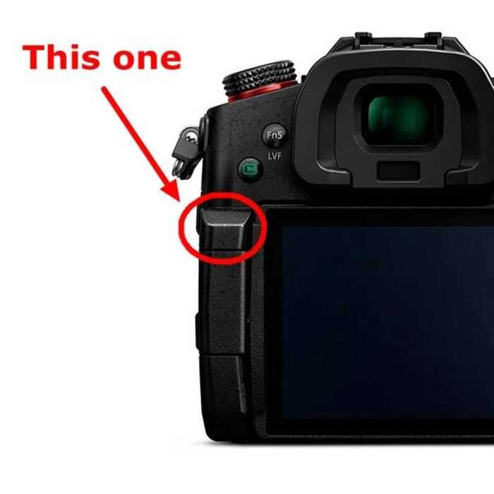 ▥ ใหม่gh5 Gh5sฝาครอบด้านหลังเพลาหมุนบานพับprotectorสำหรับ Dc-Gh5 Dc-Gh5s Dc-Gh5gk Dc-G