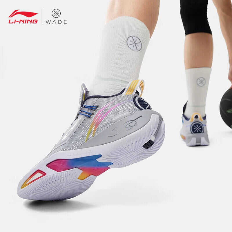 ❤ 【Dwyane Wade】Li-Ning WADE FISSION 9 Men Basketball Court BOOM Cushioning Breathable Sports