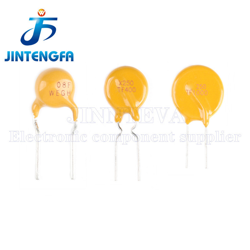 10PCS รีเซ็ตฟิวส์ PPTC 250V TRF250 30mA 60mA 80mA 90mA 120mA 180mA 1A 1000mA 0.08A 0.12A 0.2A 0.4A 0