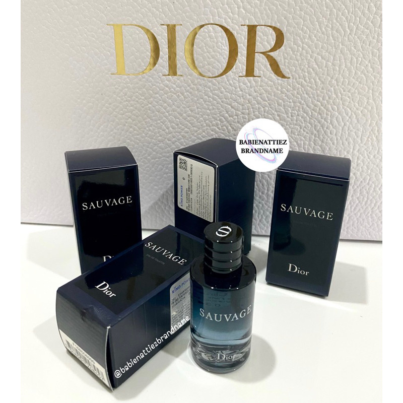 ♞,♘SPECIAL PRICE(แท้100% จาก King Power) Dior Sauvage EDP/EDT 10 ml.