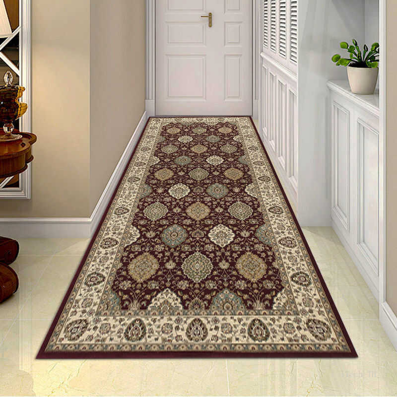 ❥ Hallway Anti-Slip Carpet Corridor Door Bohemian Carpet Veet Or Bedroom Living Room Coffee Table