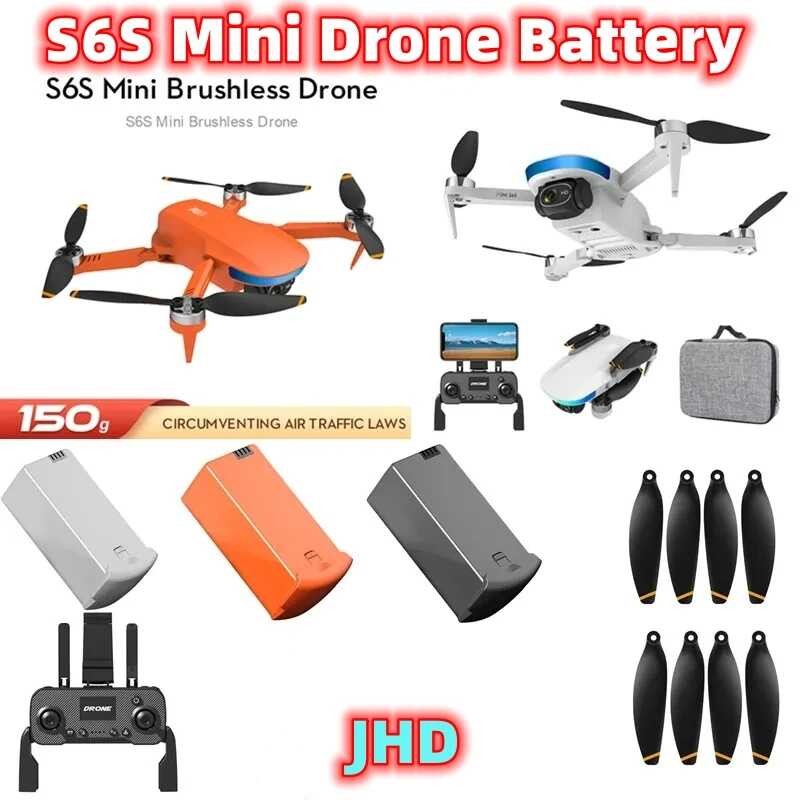 Δ JHD แบรนด์ใหม่ สำหรับ S6s Mini Camera Drone Battery Lipo อุปกรณ์เสร