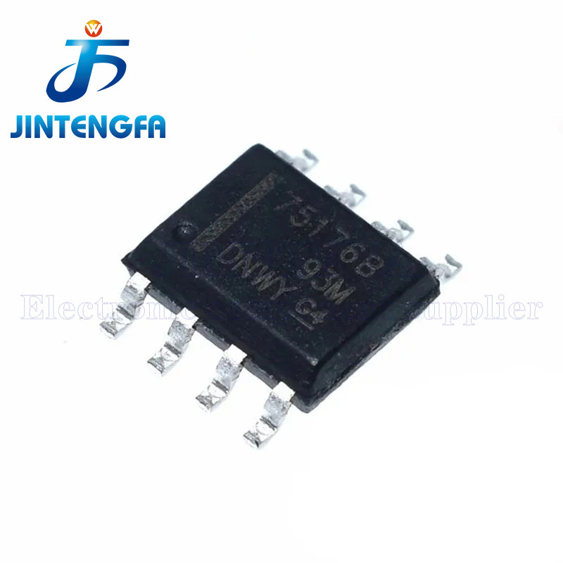 10PCS SN75176BP DIP-8 SN75176BDR 75176B SOIC-8 RS422/RS485 SN75176 SOP SMD DIP Transceiver Driver Re