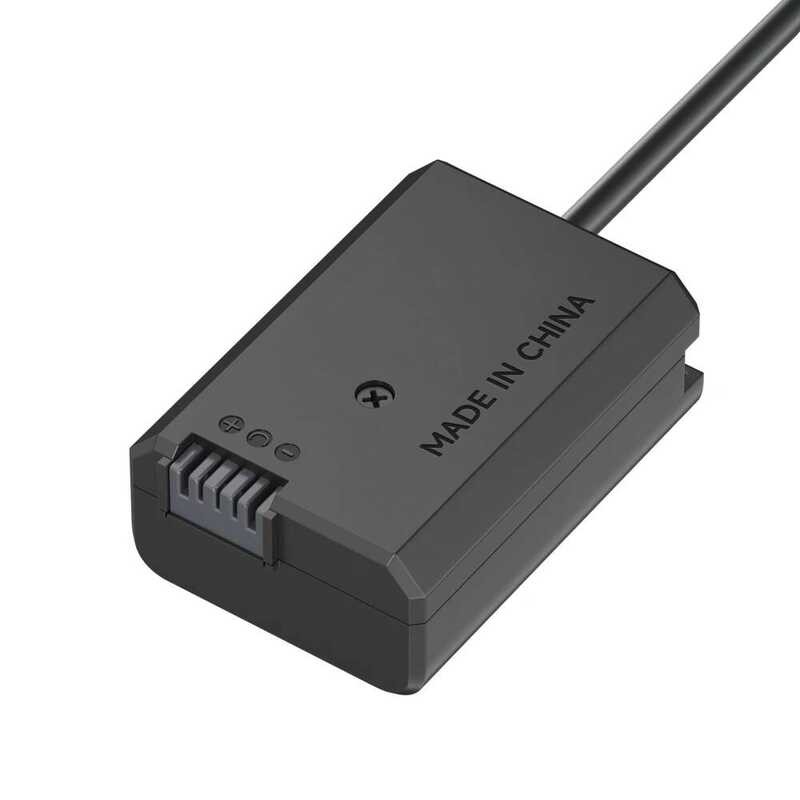 ▥ PALO Np-Fw50 Dummy ชุดแบตเตอรี่ NP Fw50 อะแดปเตอร์ไฟ AC สําหรับ Sony Alpha A5100 A6000 A6100