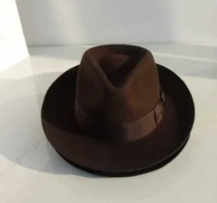 ❤ หมวก U Nisex รู้สึก Fedoras หมวกผู้ใหญ่แฟชั่นหมวกสักหลาดที่นิยม H Eadwear ขนสัตว์ Fedora T Ri