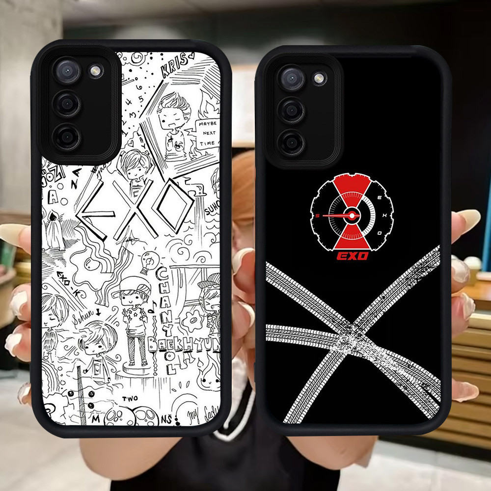 Q21 EXO soft Casing สําหรับ Samsung A02 J4 M02 A03S A71 A31 A02S J6 Plus M02S A51 A03 Core F02S