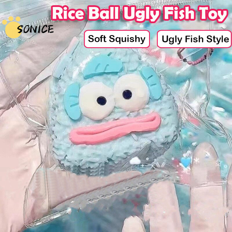 Clownfish Squishy ของเล่นความเครียด-Relief ของเล่นบีบของเล่นอาหาร Decompress Fidget ของเล่น Clownfis