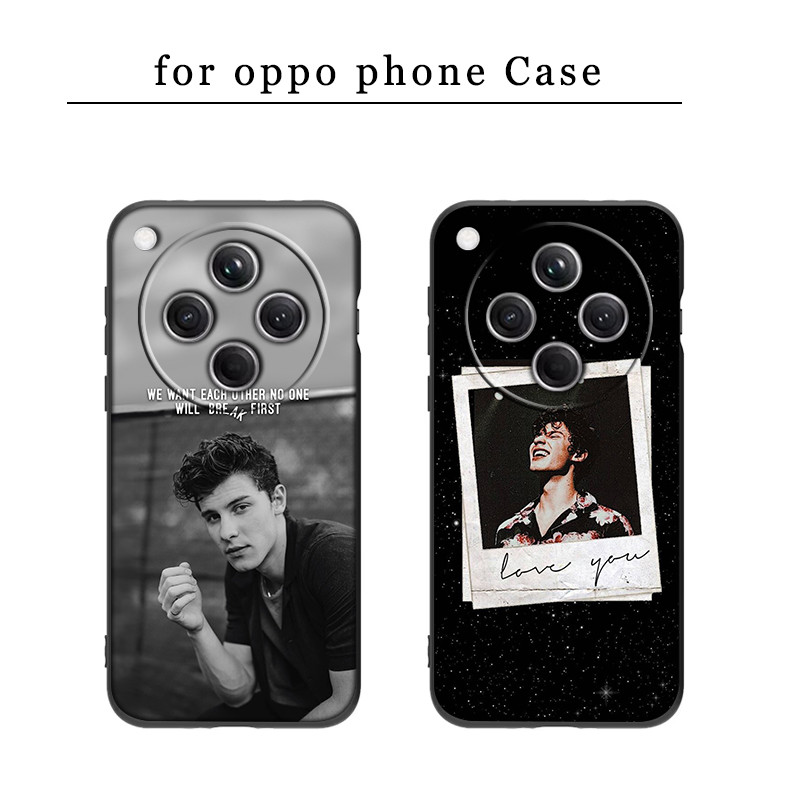 QL147 Shawn Mends OPPO A57 4G A5S A7 A8 A31 A60 A76 A77 A80 A91 F15 F3 A92 A93 A72 A52 A94 Soft Case