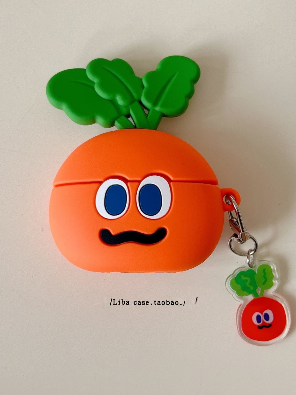 เหมาะสําหรับ airpods4 เคสป้องกัน airpodspro2 เคสป้องกัน 3 Apple หูฟังกล่อง 34th Generation แครอท air