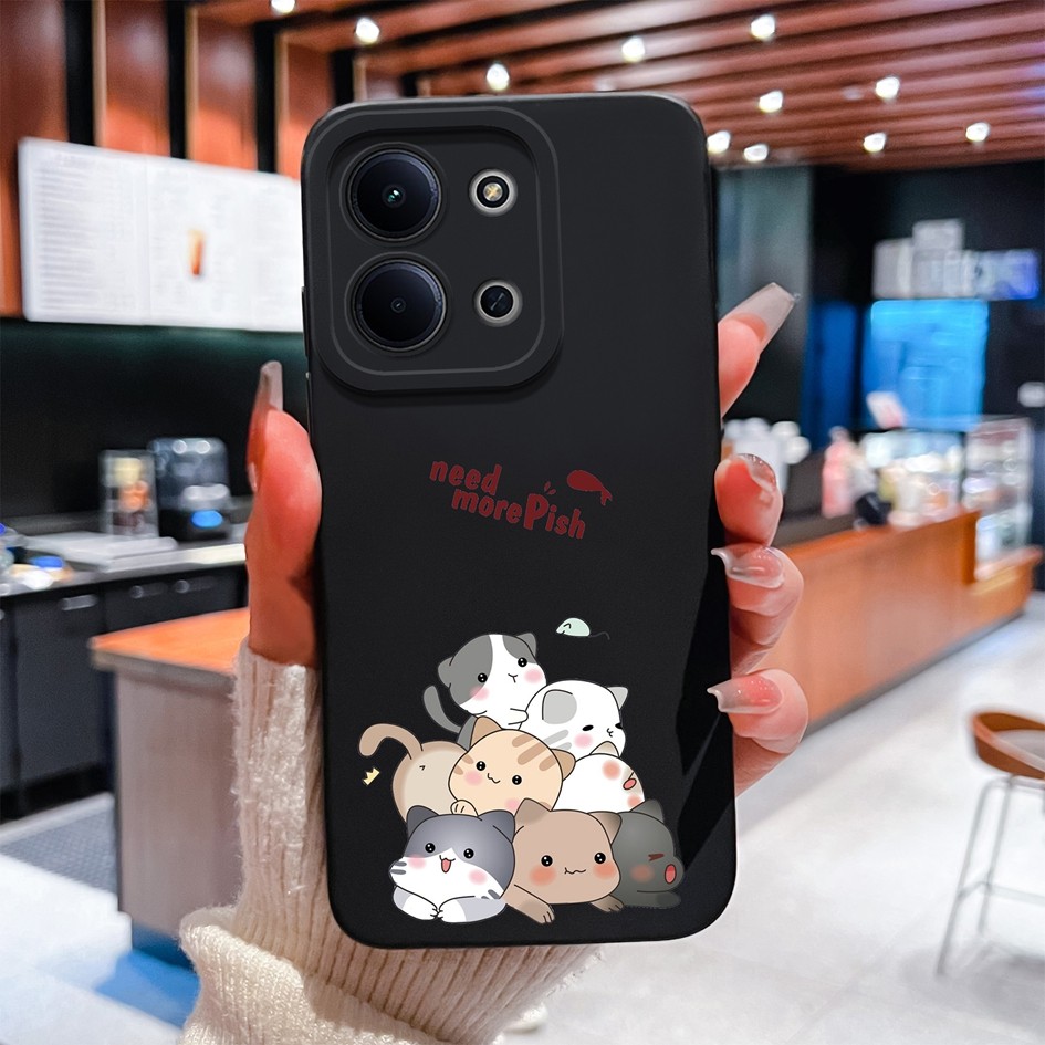 ปลอกสําหรับ Redmi 15C 4G 5G กรณีแฟชั่นดอกไม้อัพเกรด Anti Slip ป้องกันสําหรับ Redmi15C ฝาครอบ Capa ราคา ถูกที่สุด ดีลบีเคเค แกลเลอรีภาพที่ 6