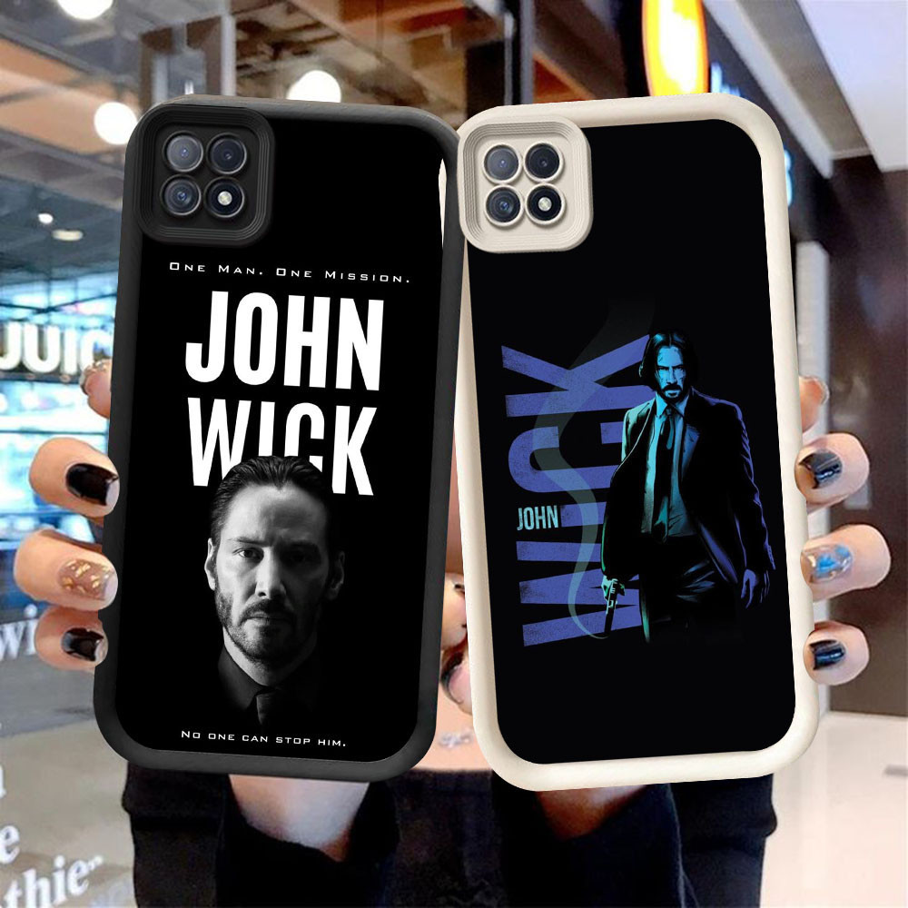 MK-105 World of John Wick ปลอกซิลิโคนอ่อนนุ่มสําหรับ OPPO A93 A16E A16K F17 Reno 4F Realme C20A C11 