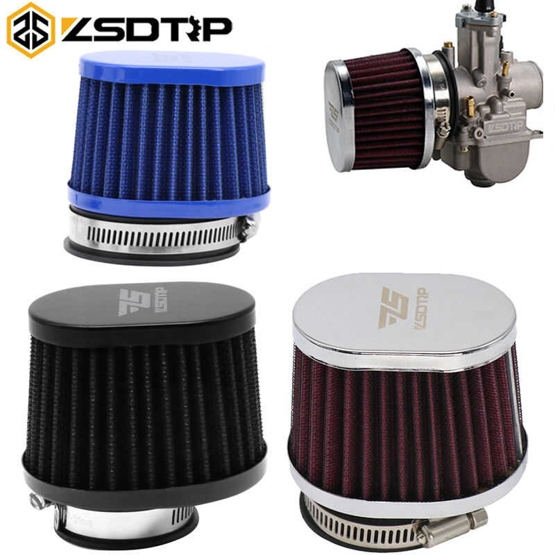 ZSDTRP Racing 38/42/45/50/55/60mm Motorcycle Carburetor Air Filter For 21-34mm PWK KEIHIN KOSO OKO