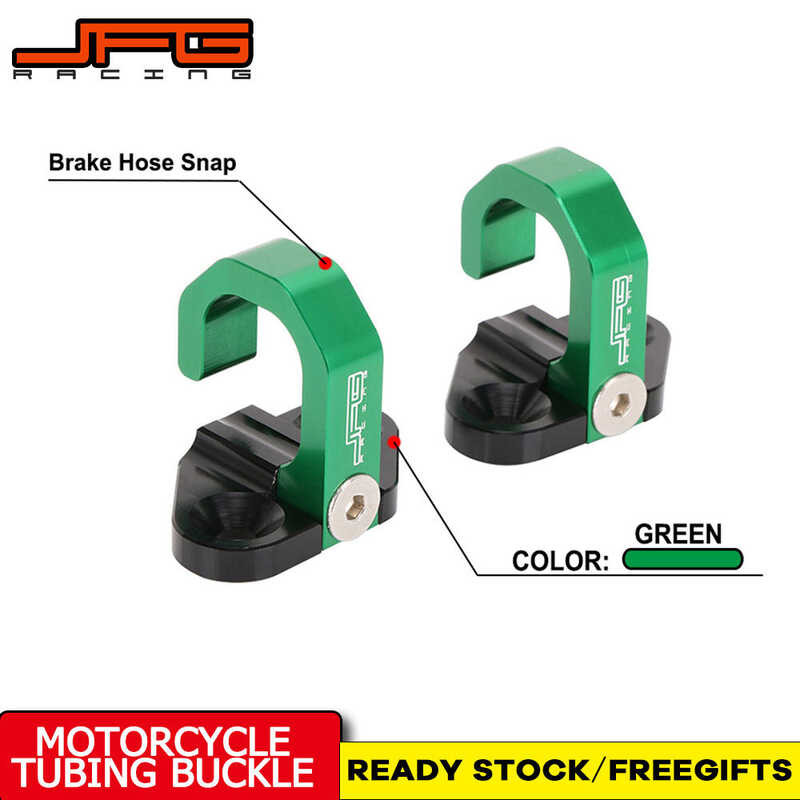 JFG Racing รถจักรยานยนต์ CNC อลูมิเนียมท่อสำหรับ KX80 KX85 KX125 KX500 KDX250 KLX230R KLX650