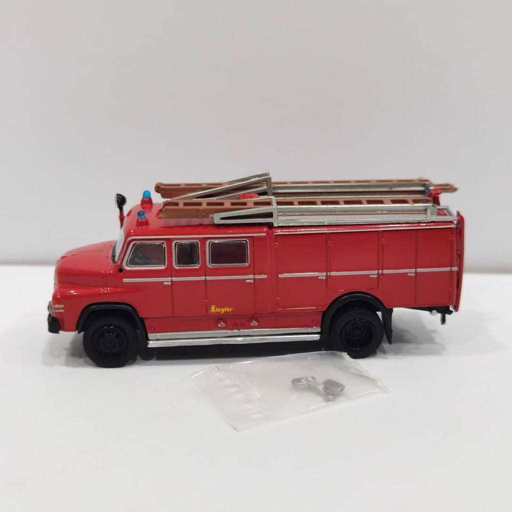 BREKINA 1/87 HO MAN 450 HA LF 16 รถดับเพลิงรุ่นวัสดุพลาสติกจัดส่งฟรี 39 Out of Print Car Model