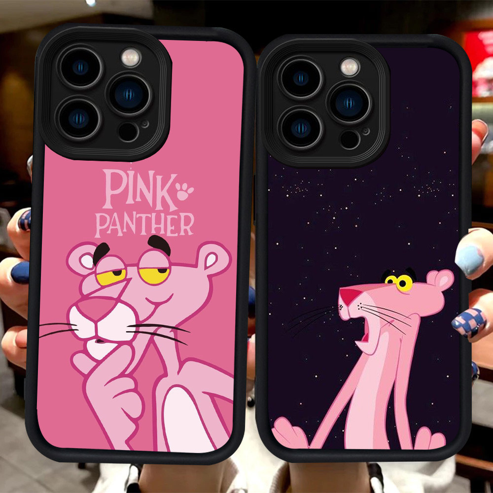 H86 เคส Pink Panther สําหรับ iPhone 11 8 7 14 12 13 Pro Max Plus