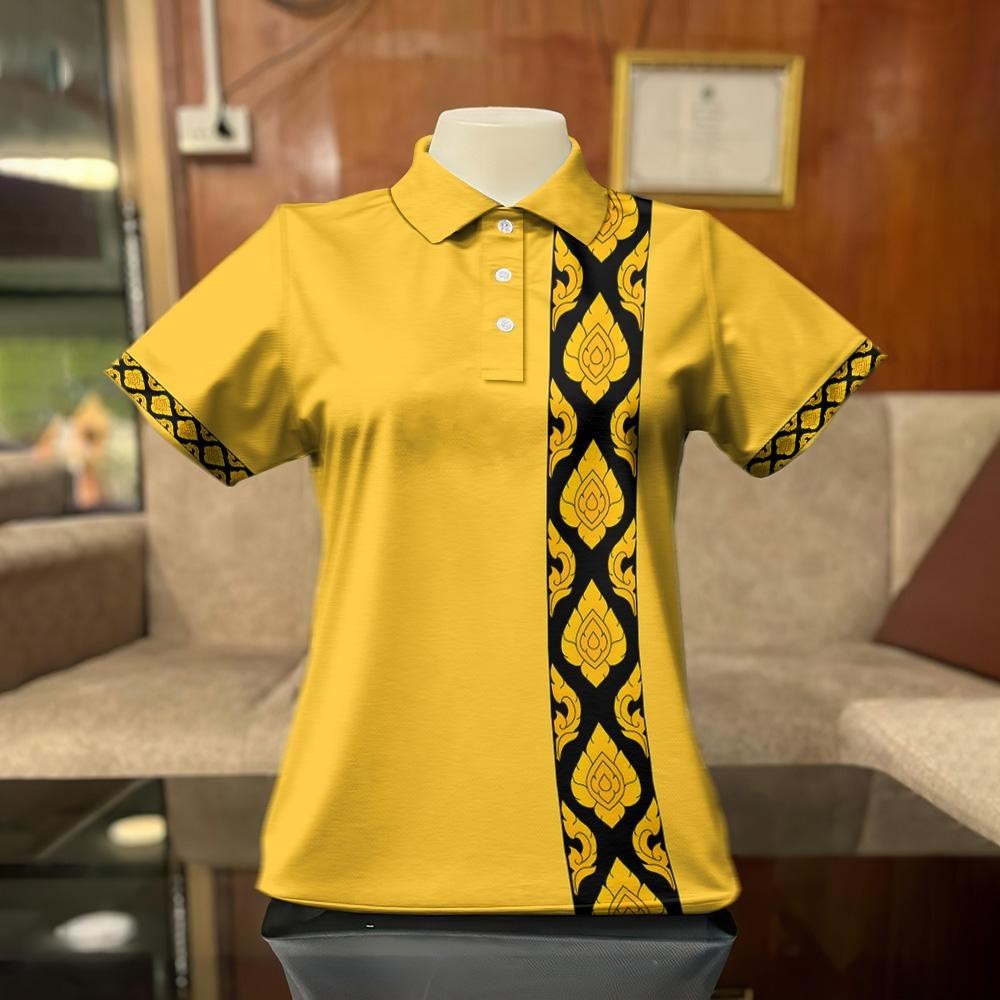 งานสันทนาการเสื้อโปโลลายไทยผู้หญิงแขนสั้นเสื้อโปโลผู้ชายแฟชั่นเสื้อโปโล ชายฤดูร้อนเสื้อ โปโลลาย ไทยระบายอากาศได้เสื้อยืดโปโล ผชแห้งเร็วเสื้อคอโปโล ญ