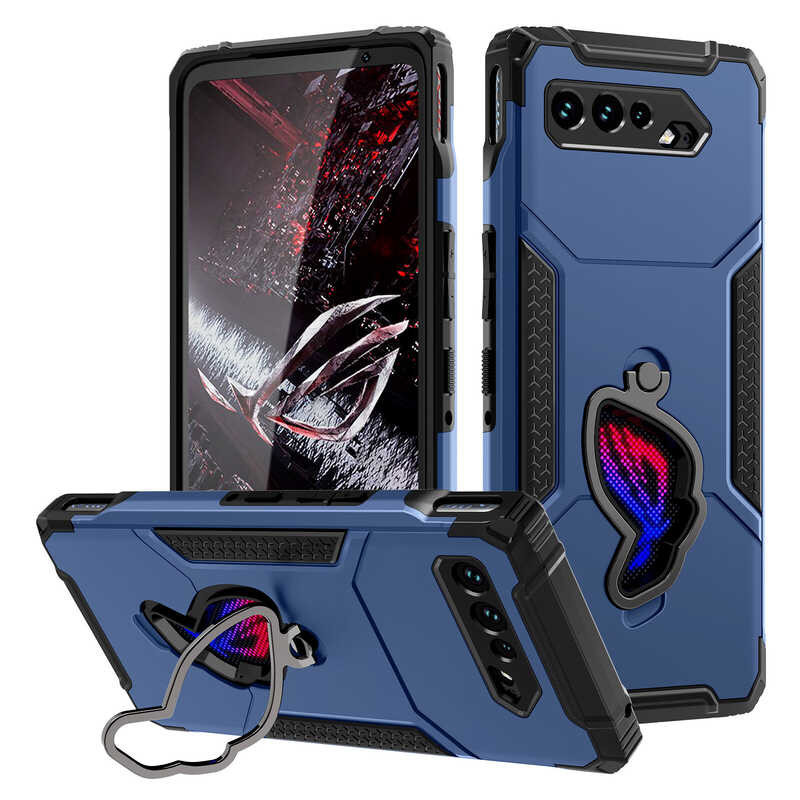 For ASUS 5 / ROG 5S -Grade Armor And Anti-Fall Mobile Phone Case With Stand S