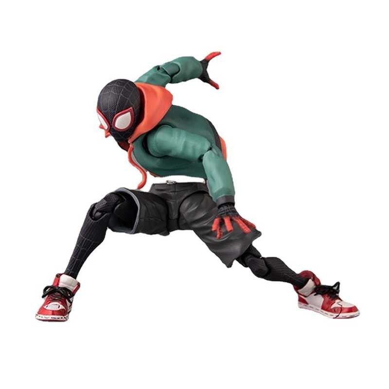 ➧ Miles Morales Action Spider-Man: เดินเข้าไปใน Spider-Man Figure ของเล่นเ