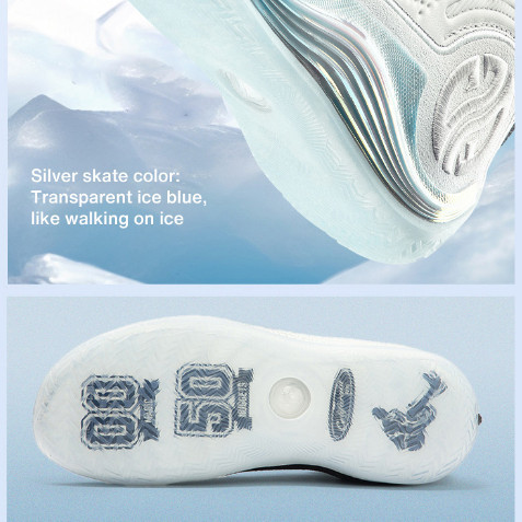 361 องศา Ag4 Lux รองเท้าบาสเก็ตบอลผู้ชายใช้งานได้จริงทนต่อการสึกหรอ 672411101เอฟ