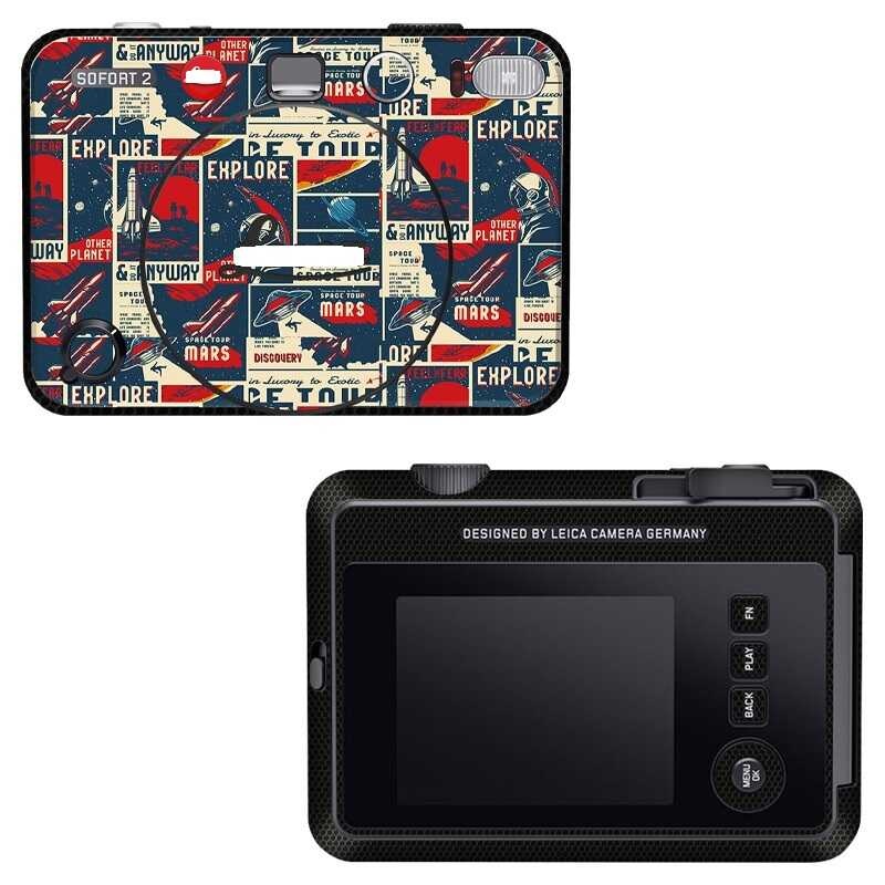 Δ LEICA SOFORT 2 กล้องเลนส์ผิวป้องกันรอยขีดข่วนฟิล์มป้อง