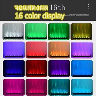 83cmRGB LED, โคมไฟติดผนังแบบไดนามิก, น้ํา 3D, ไฟตกแต่ง, ห้องตกแต่ง, ไฟติดผนัง, ตกแต่ง