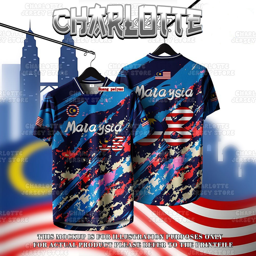 ผู้ชายมีผู้หญิง2025 ออกแบบใหม่ NFL Edition สิงหาคม 31st Baju Independence Day Jersey กลางแจ้ง street