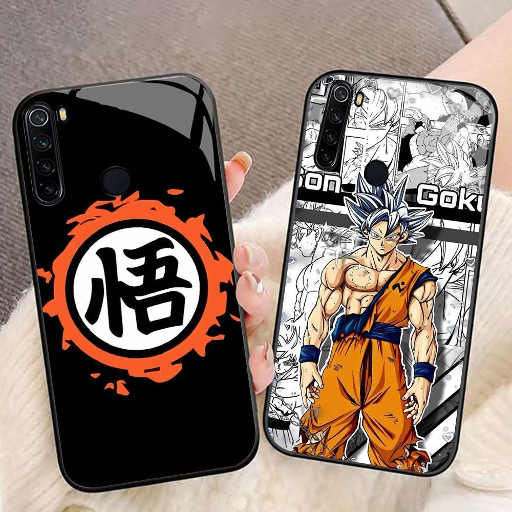 MK-66 GOKU Liquid HD Glass Casing สําหรับ Xiaomi Redmi 8 8A 9 Note 8 10 Pro Lite