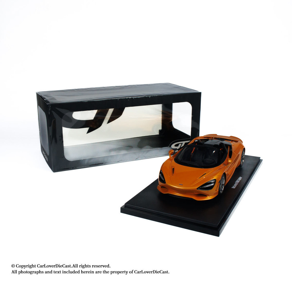 现货 GT Spirit 1:18 Duek MCLAREN 750S SPIDER Tattoo GT488 GTS มือเปลี่ยนเปลี่ยน