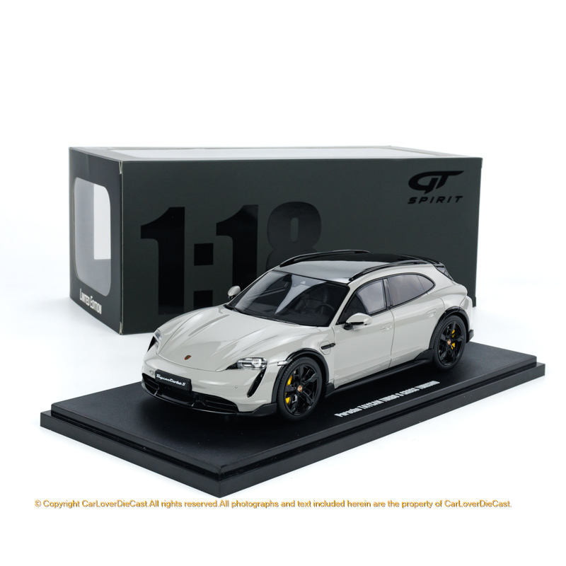 พร้อมสต็อก GT Spirit 1: 18 Porsche Taycan Turbo S Hunting CLDC033 GTS Out of Print Car Model
