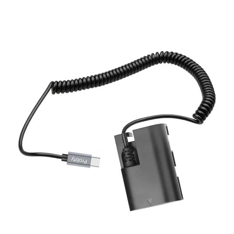 ▥ Ack-E6 Dr-E6 Usb-C Coupler Lp-E6 Lp-E6n Dummy ชุดแบตเตอรี่สําหรับ Canon EOS R R5 R6 R7,80D 70