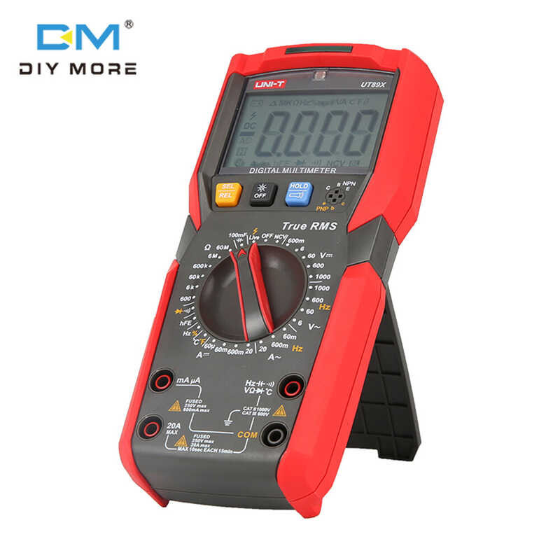 ❤ Diymore Uni-T Ut89x Ut89xd Professional ดิจิตอลมัลติมิเตอร์ True RMS NCV